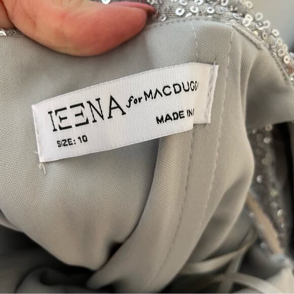 Ieena for Mac Duggal One-Shoulder Sequin Gown - Picture 6 of 6